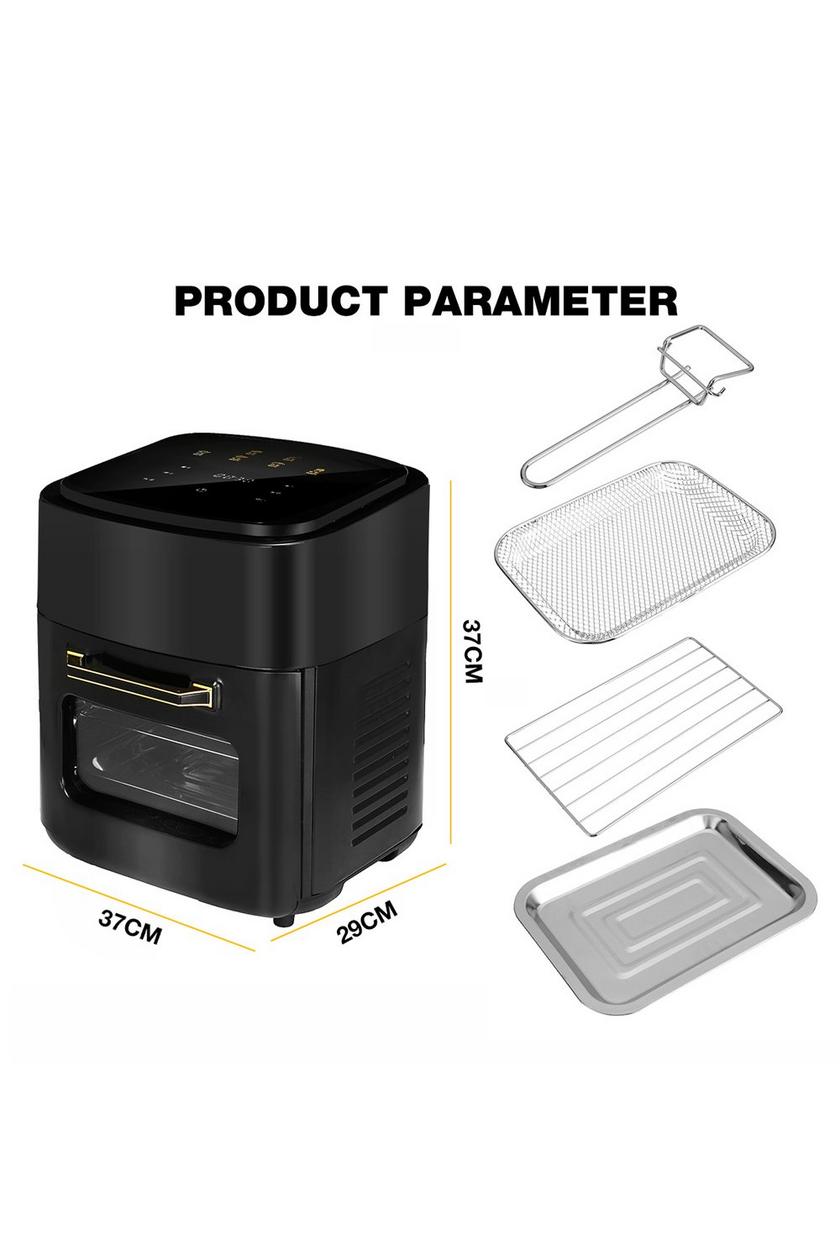 Karšto oro gruzdintuvė orkaitė 15L 4