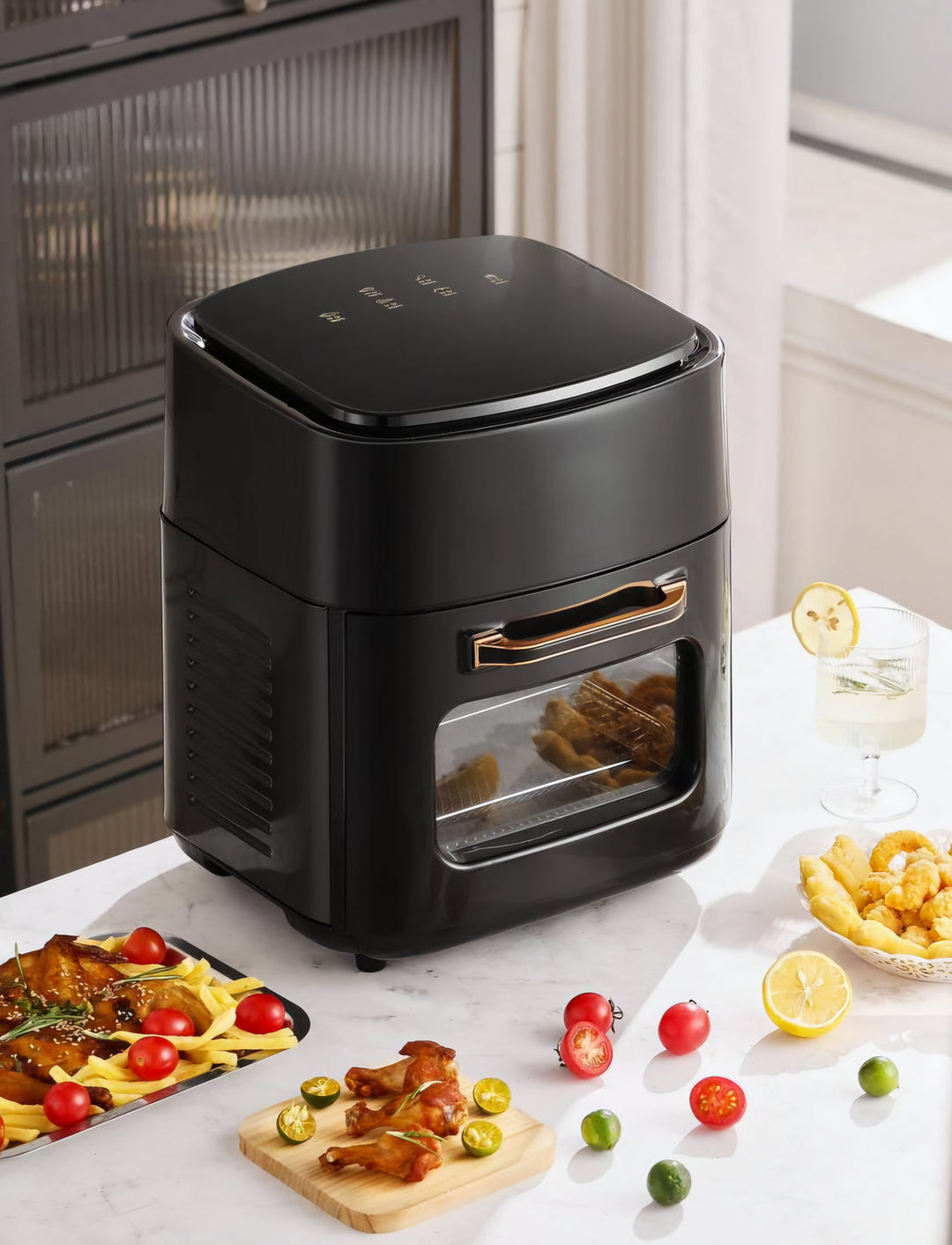 Karšto oro gruzdintuvė orkaitė 15L 7