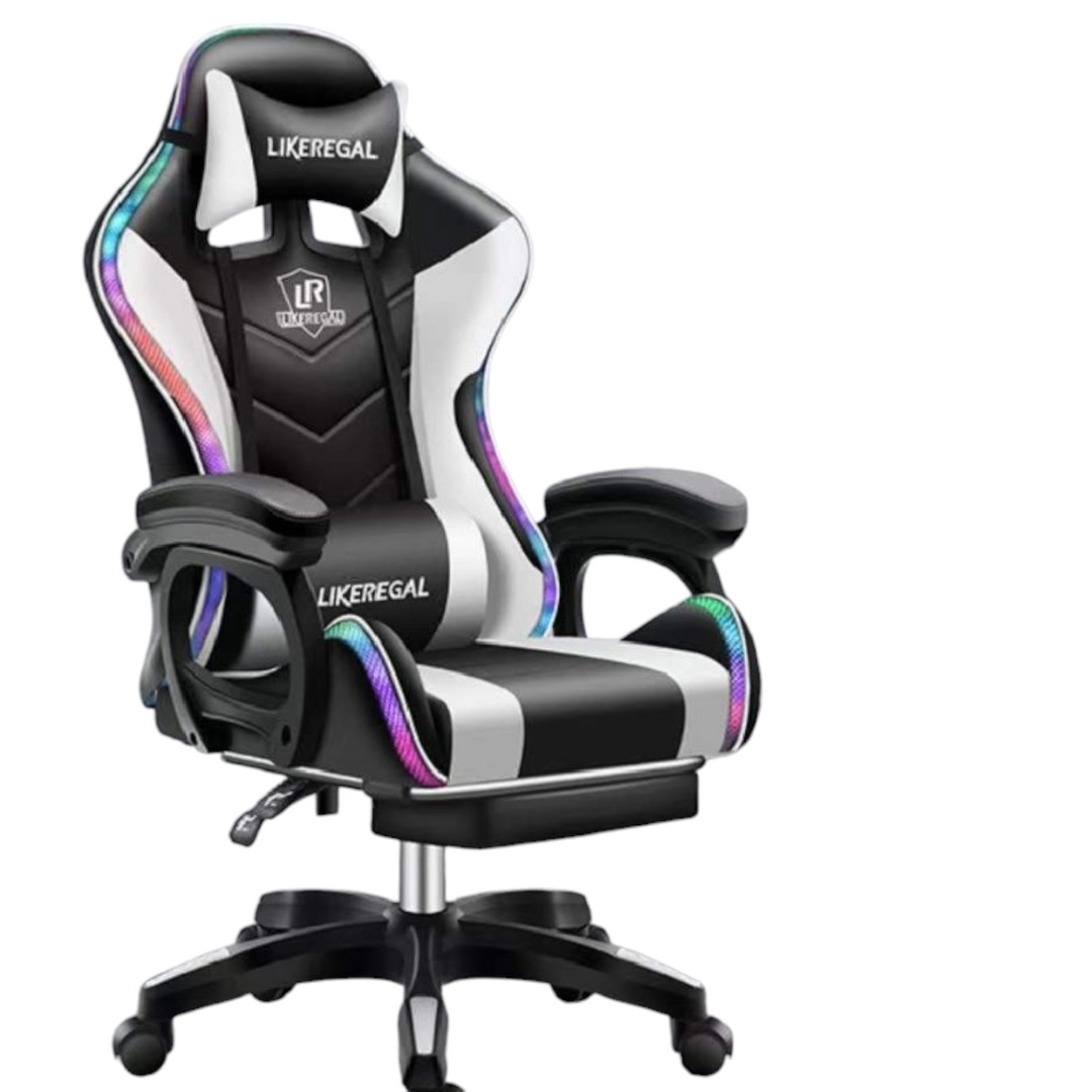 Kompiuterinė Žaidimų kėdė su rgb ir garso kolonėlėmis 1