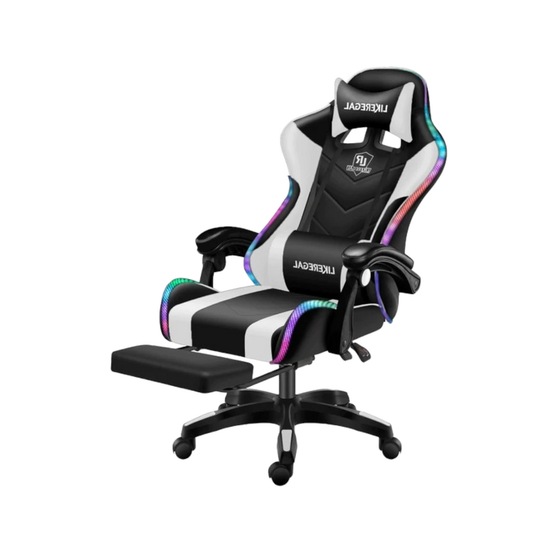 Kompiuterinė Žaidimų kėdė su rgb ir garso kolonėlėmis 3