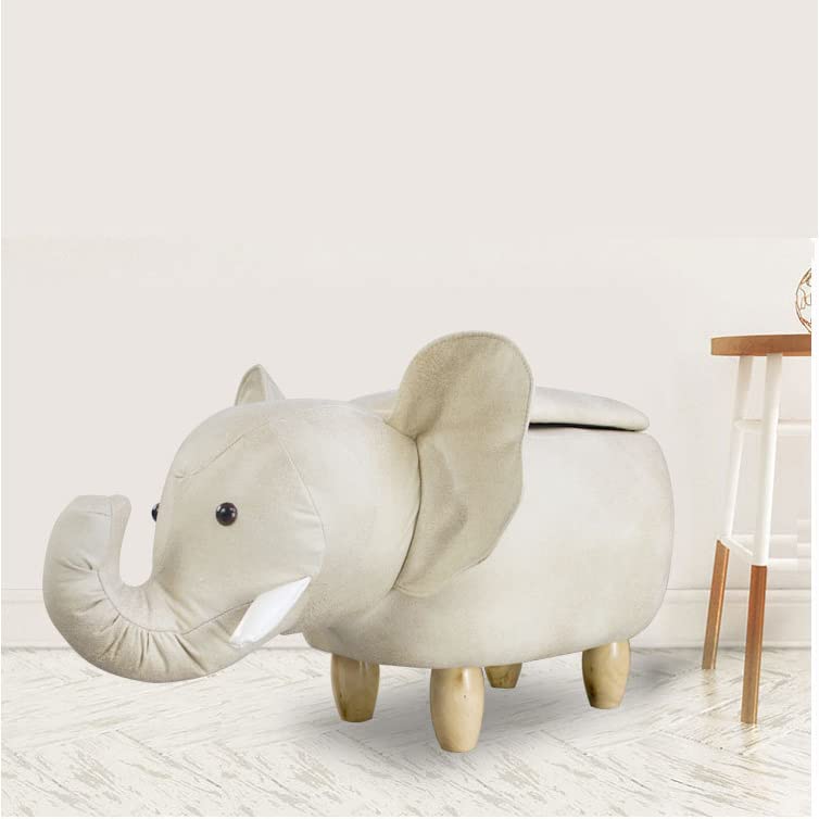 Vaikiškas pufas daiktadėžė „Dramblys"