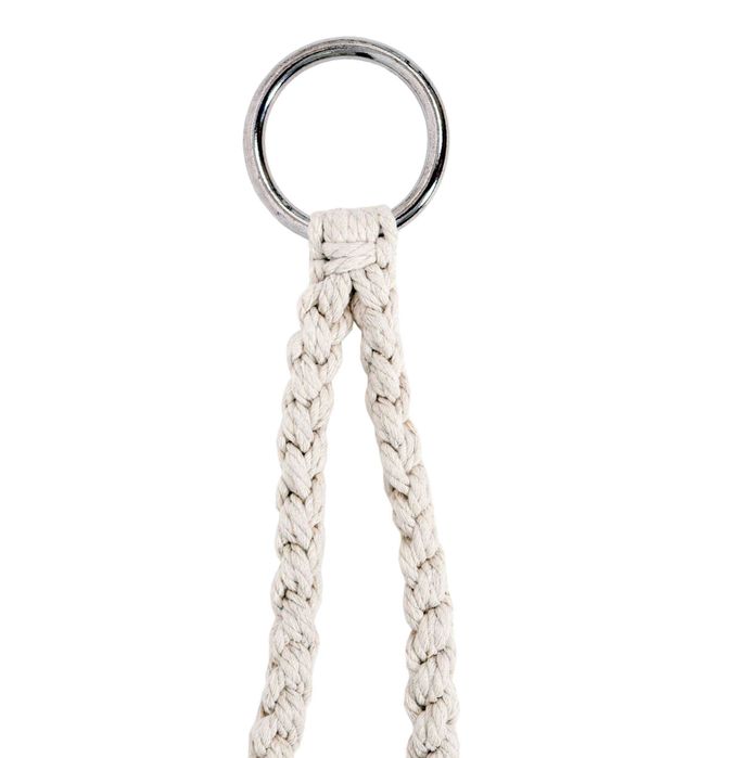 Pakabinama sodo sūpynė su pagalve/dvigubas