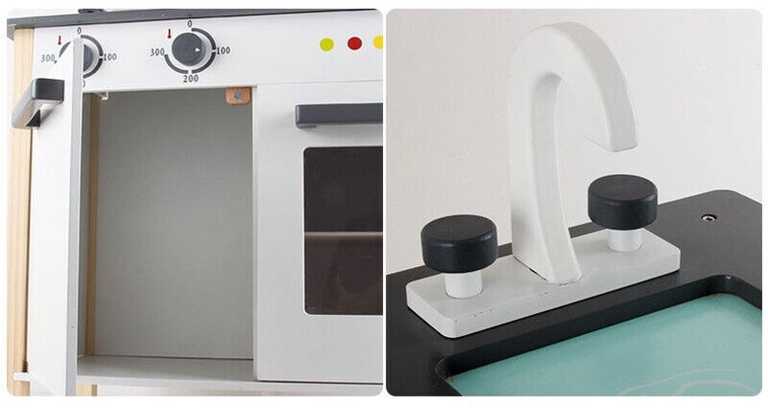 Vaikiška medinė virtuvėlė