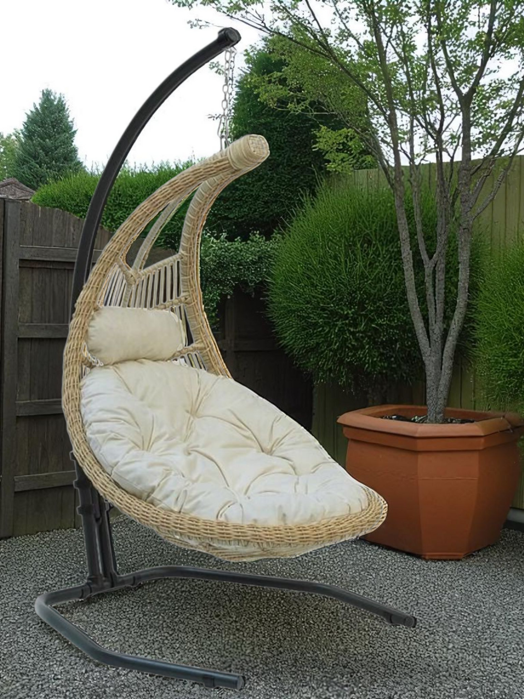 Pakabinamas lauko krėslas