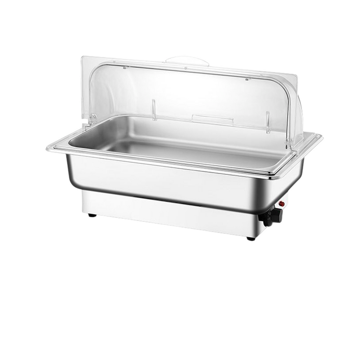 Elektrinis maisto šildytuvas marmitas 9L - su skaidriu dangčiu