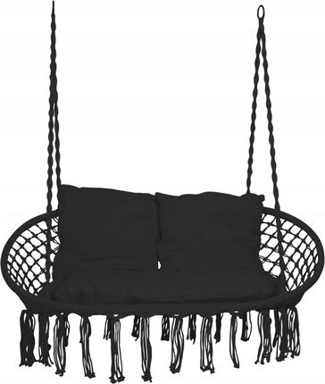 Pakabinama sodo sūpynė su pagalve/dvigubas