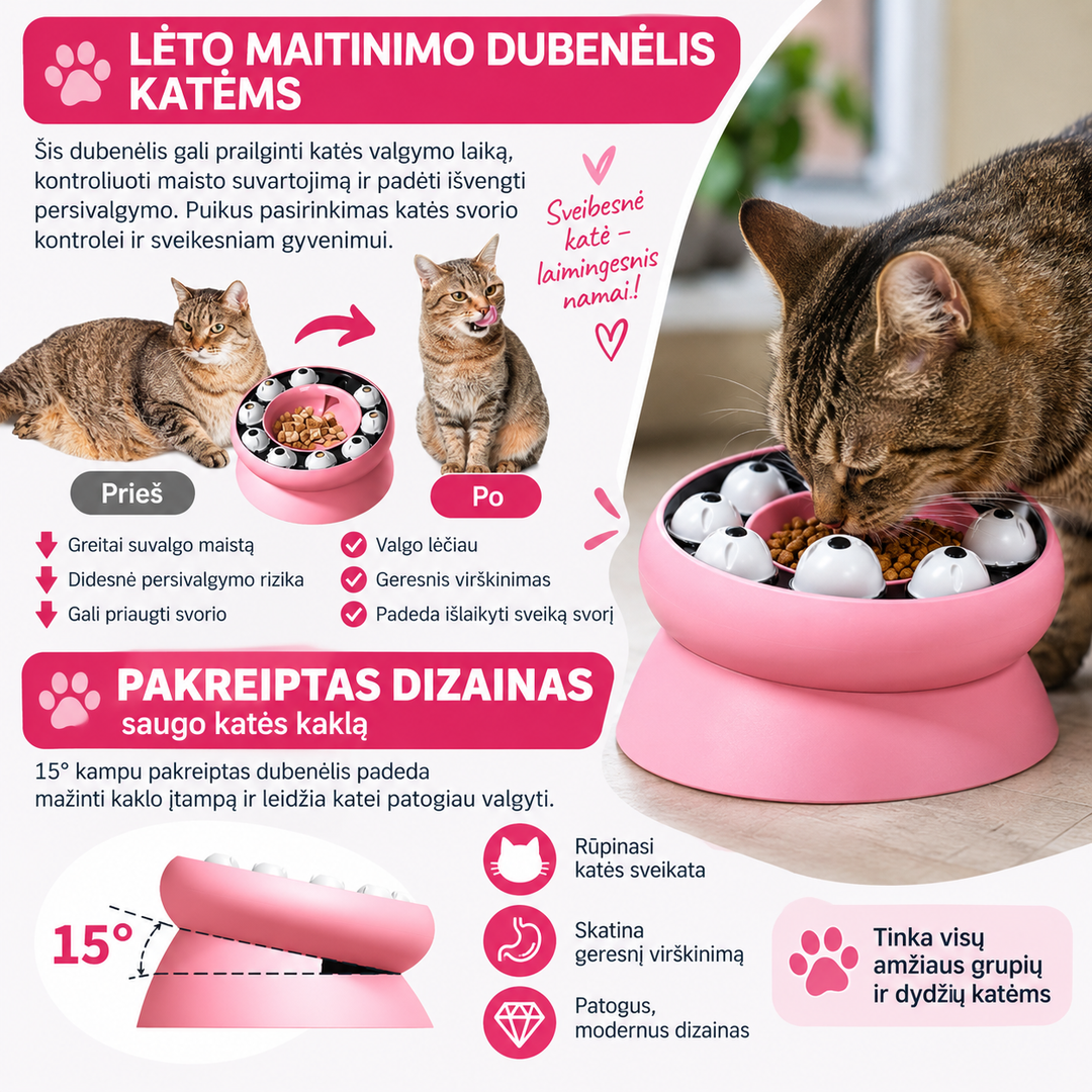 Interaktyvus žaislas katėms