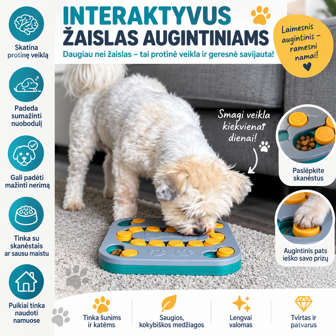Interaktyvus žaislas augintiniams
