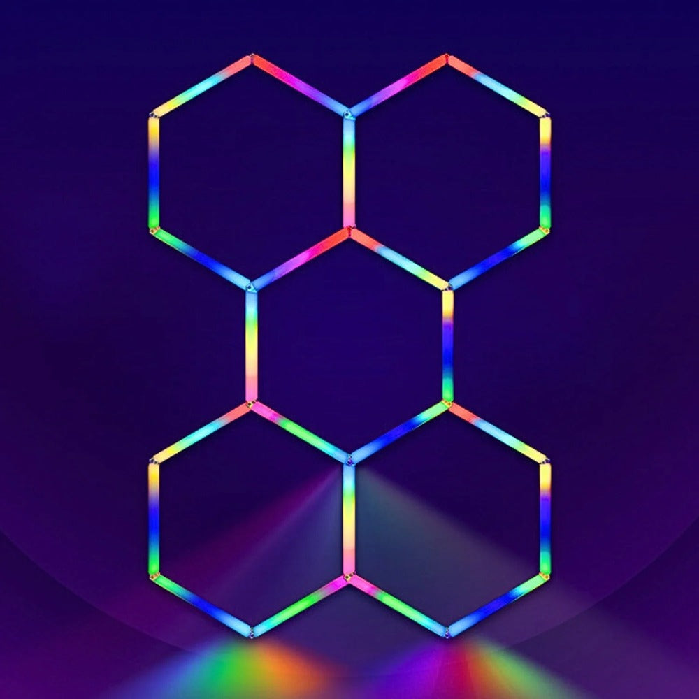 Korio Formos Šiestuvai Hexagon Lights